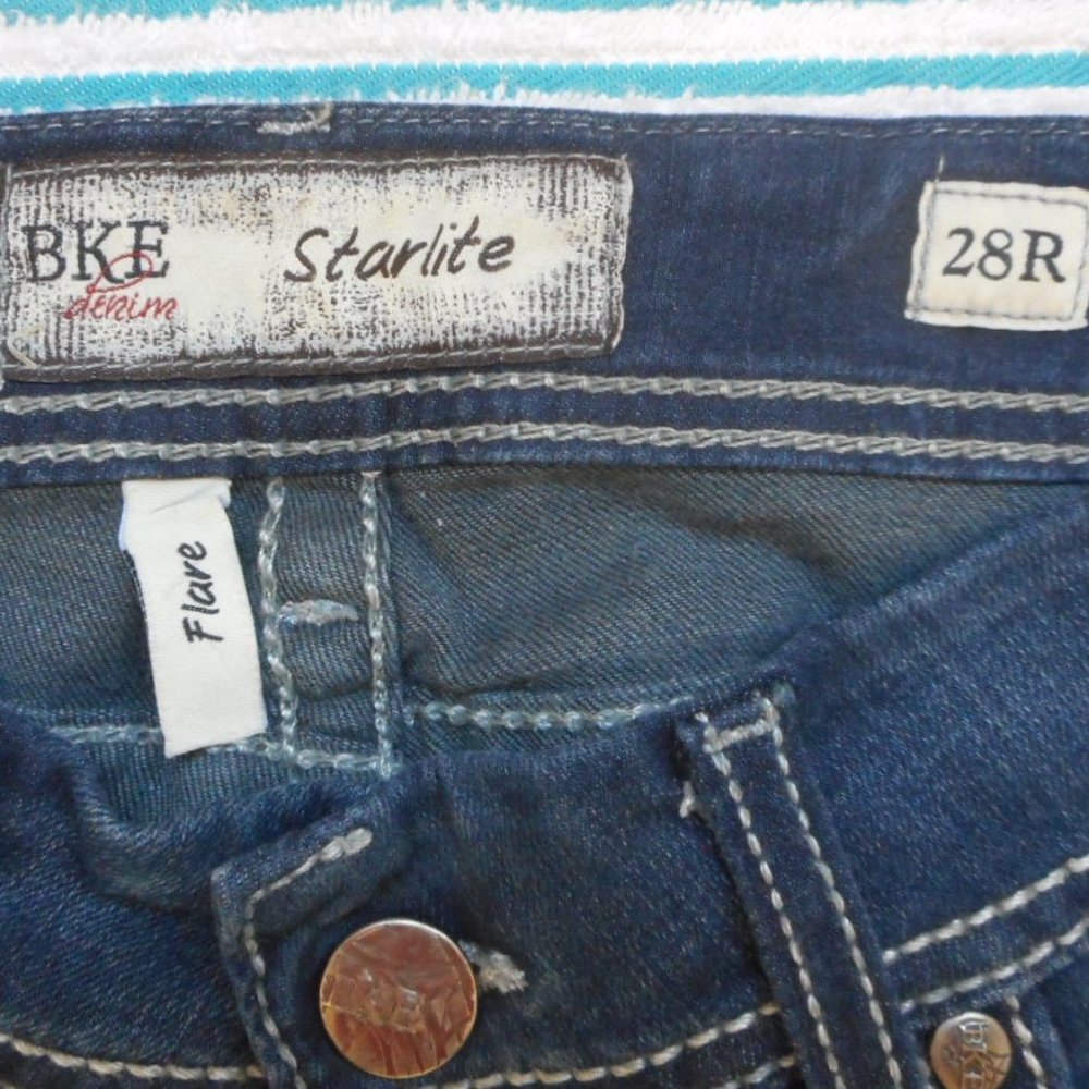 🌸SOLD🌸 Buckle BKE Jeans Starlite Flare Size 28 - Picture 12 of 12